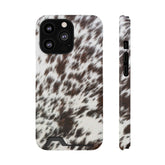 Cow Fur - Card Holder Cases iPhone 13 Pro Glossy Without gift packaging - phone cases